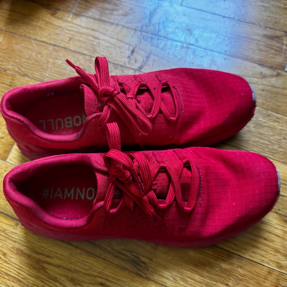 NOBULL Red  Sneakers Minimalist Design